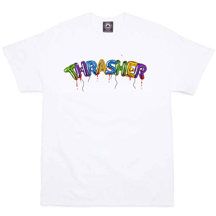 Thrasher Balloons Tee White