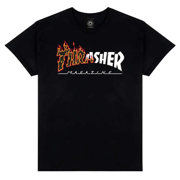 Thrasher Ignite Tee Black