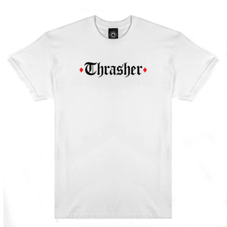 Thrasher Spitfire The End Oath Tee White