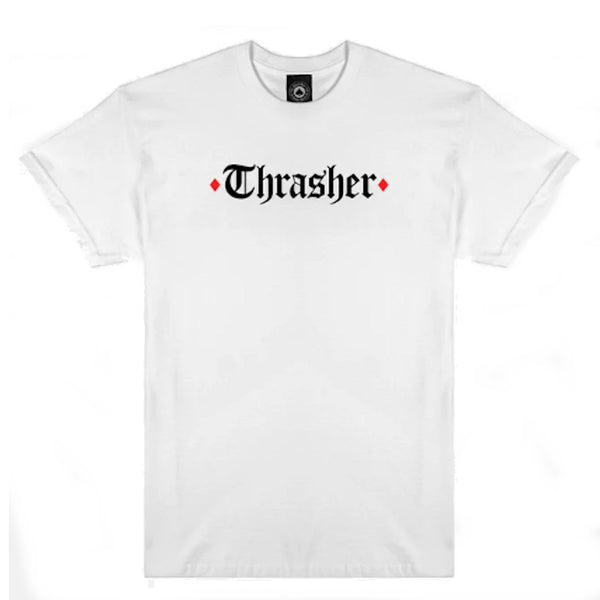 Thrasher Spitfire The End Oath Tee White