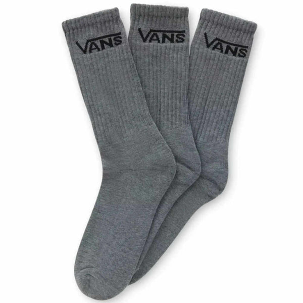 Vans Socks Classic Crew Rox 3 Pack Grey