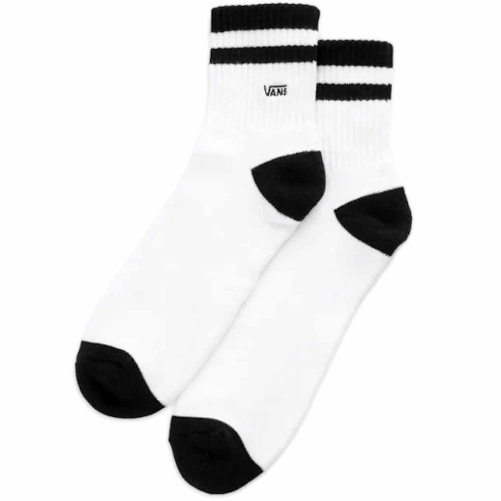 Vans Socks Half Crew White Black