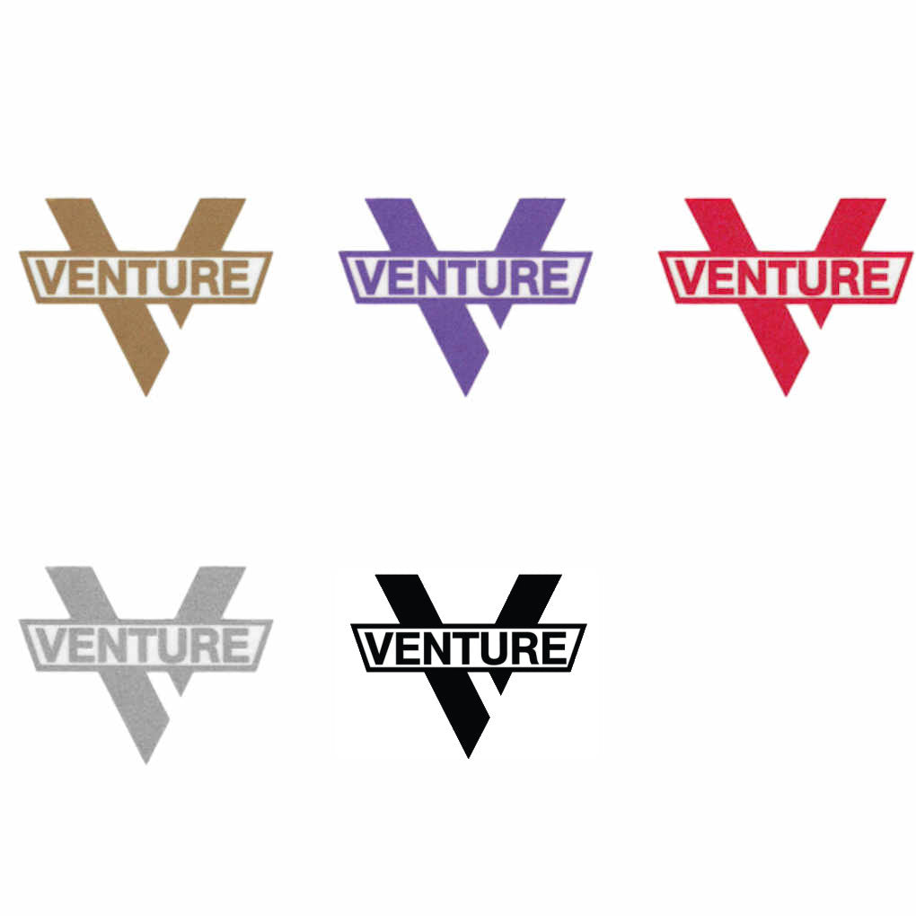 Venture V Die Cut Sticker Assorted