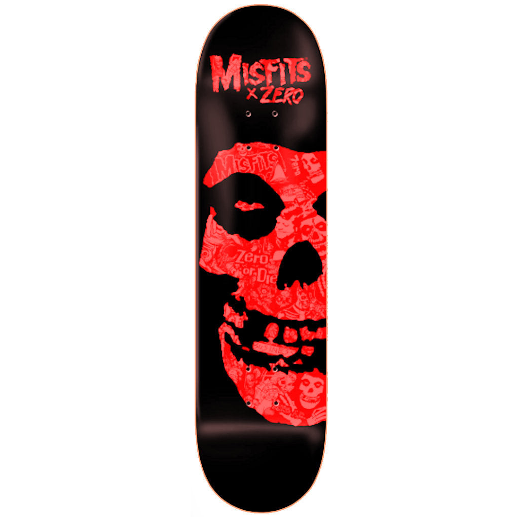 Zero X Misfits Fiend Skull Collage 8.5"