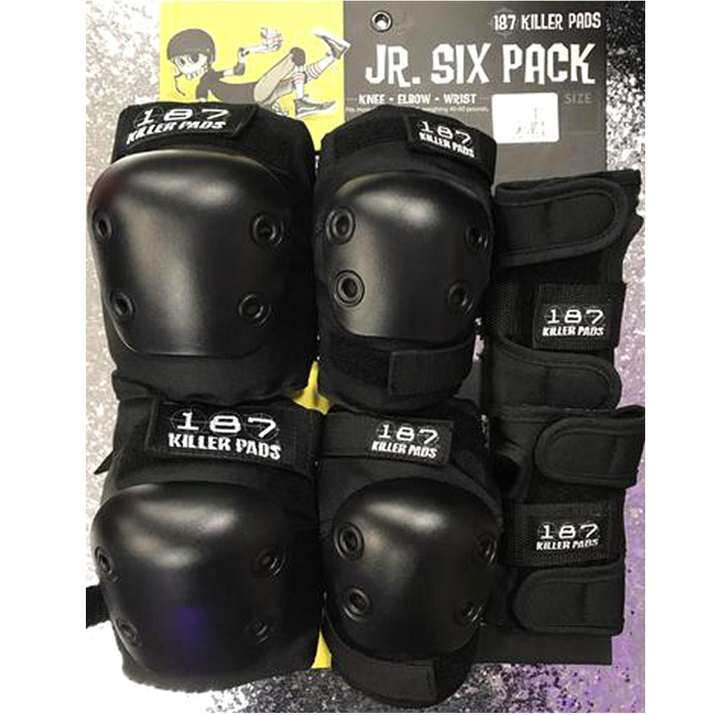 187 Junior Full Pad Set Black