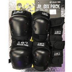187 Junior Full Pad Set Black