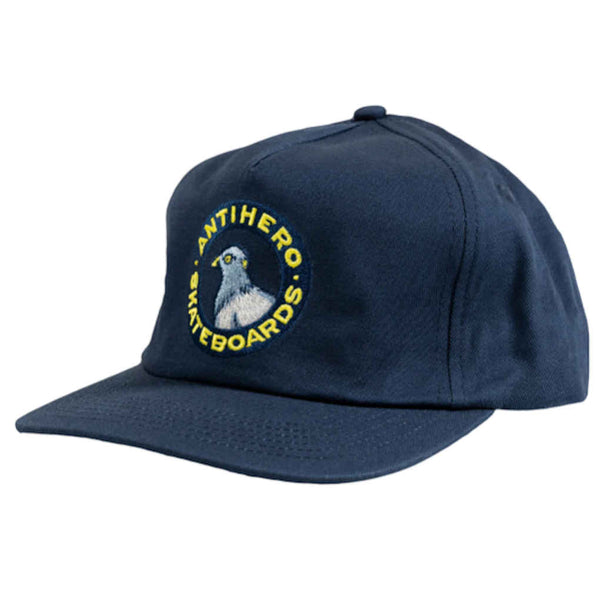 Anti Hero Pigeon Round Snapback Navy