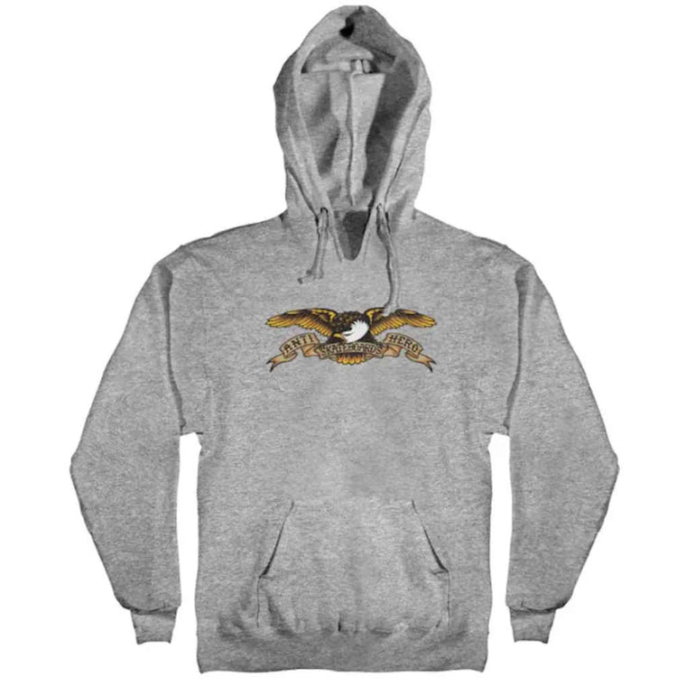 Anti Hero Eagle Hoodie Grey