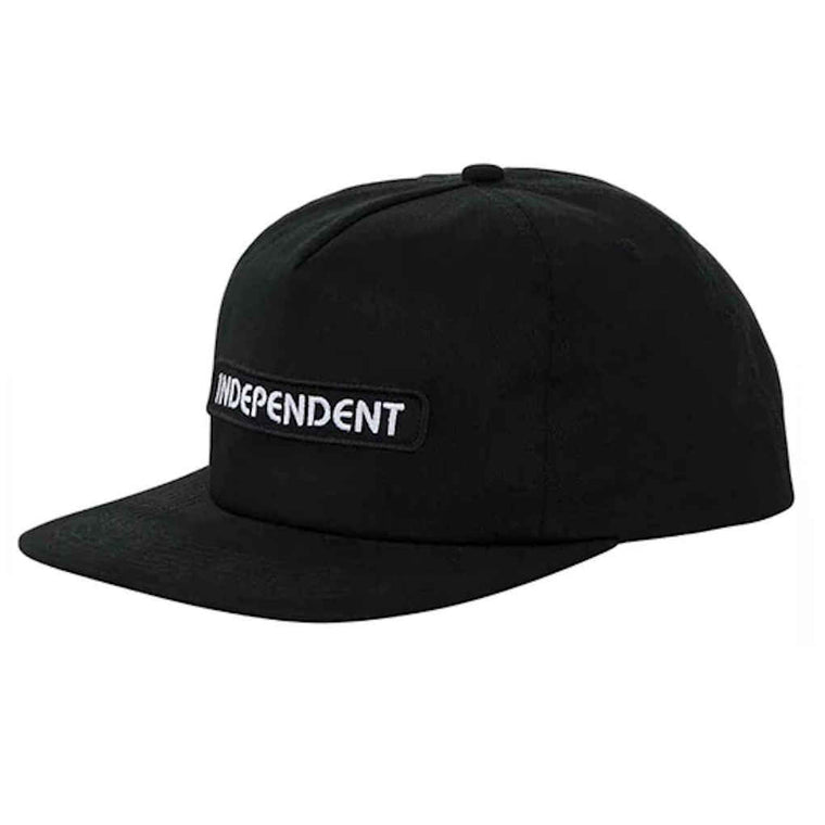 Independent BC Groundwork Snapback Black
