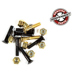Independent Cross Bolts Phillips 1" Black Gold