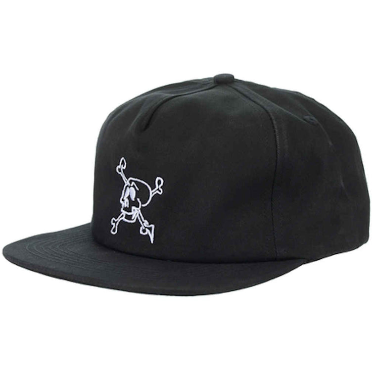 Krooked Style Snapback Black