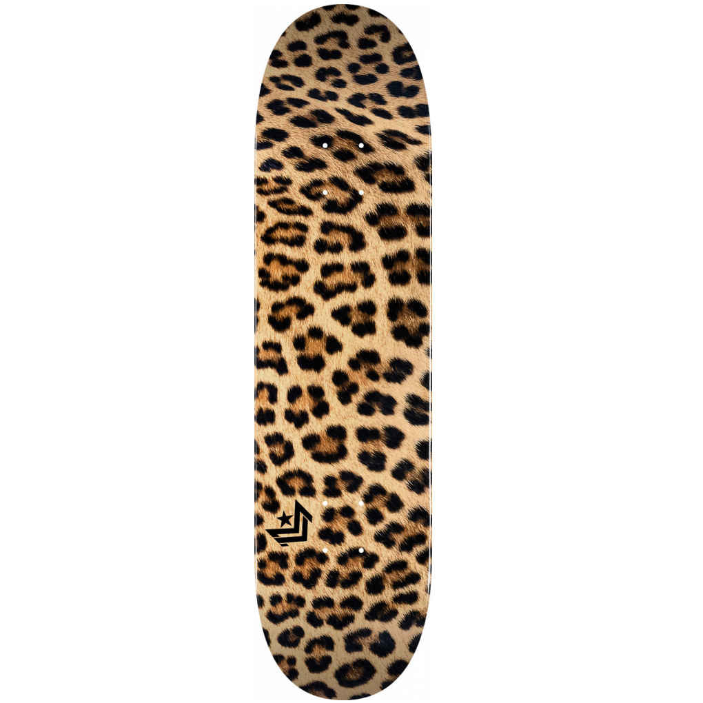 Mini Logo Leopard Fur 8"