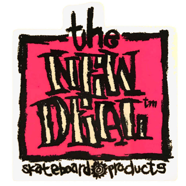 New Deal Original Napkin Sticker Pink