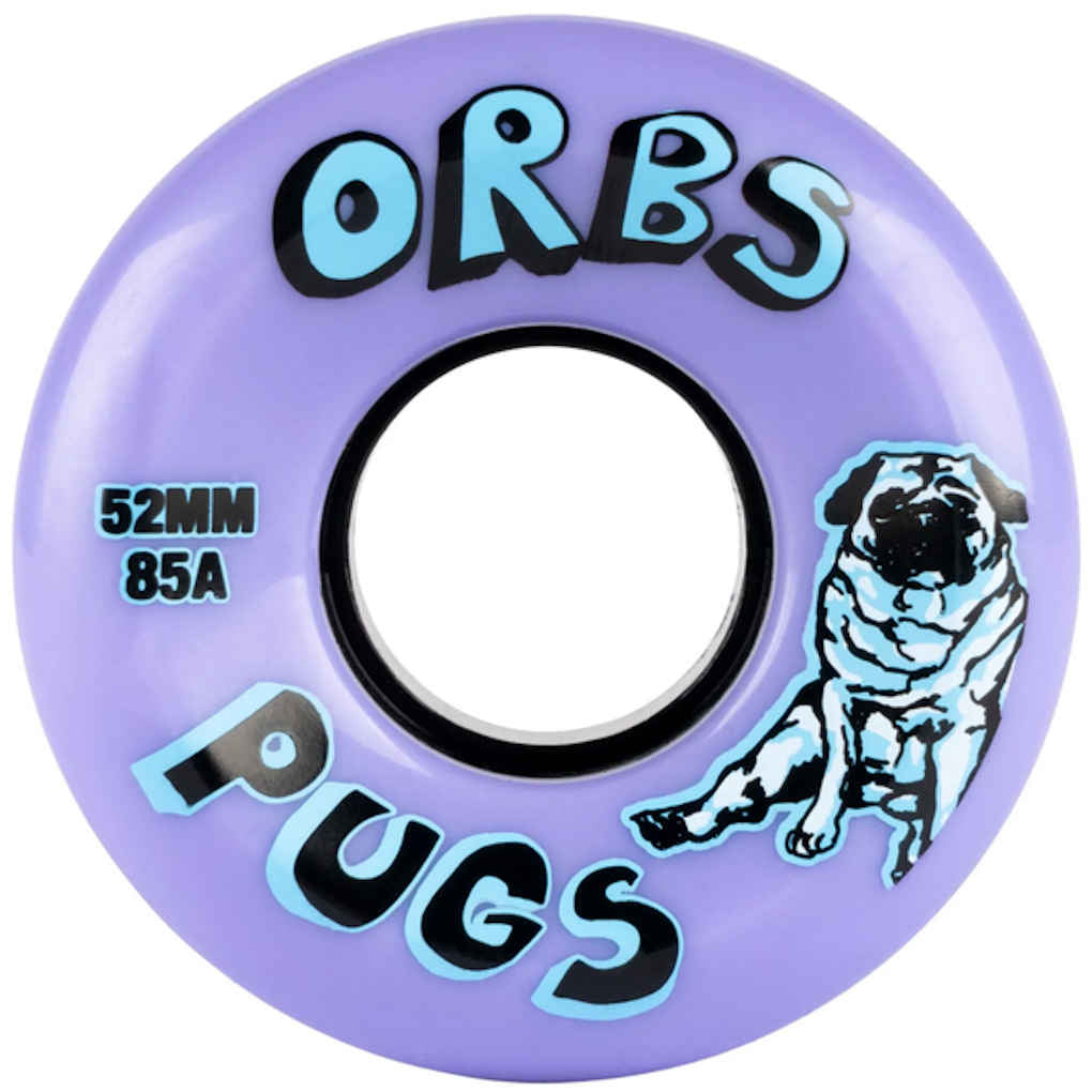 Orbs Wheels Pugs 85A 52mm Lavender