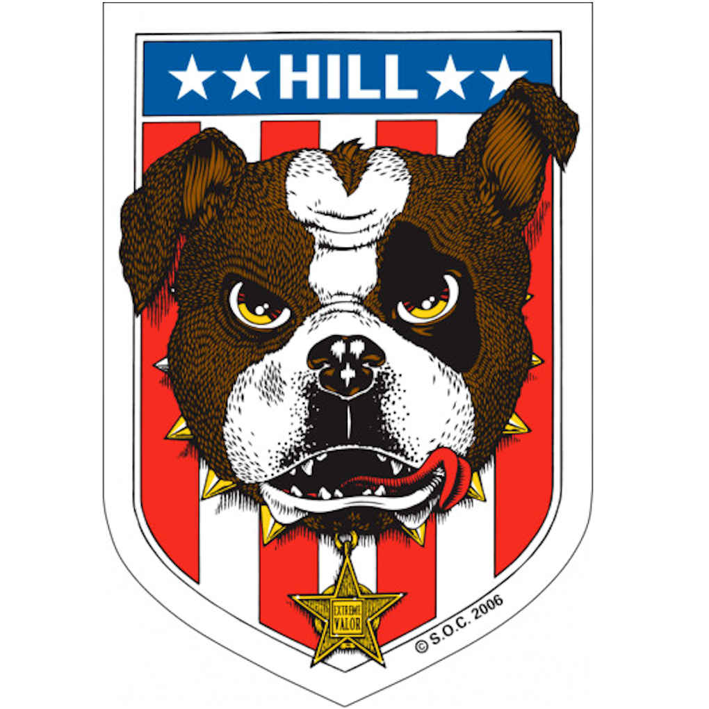 Powell Peralta Sticker Hill Bulldog