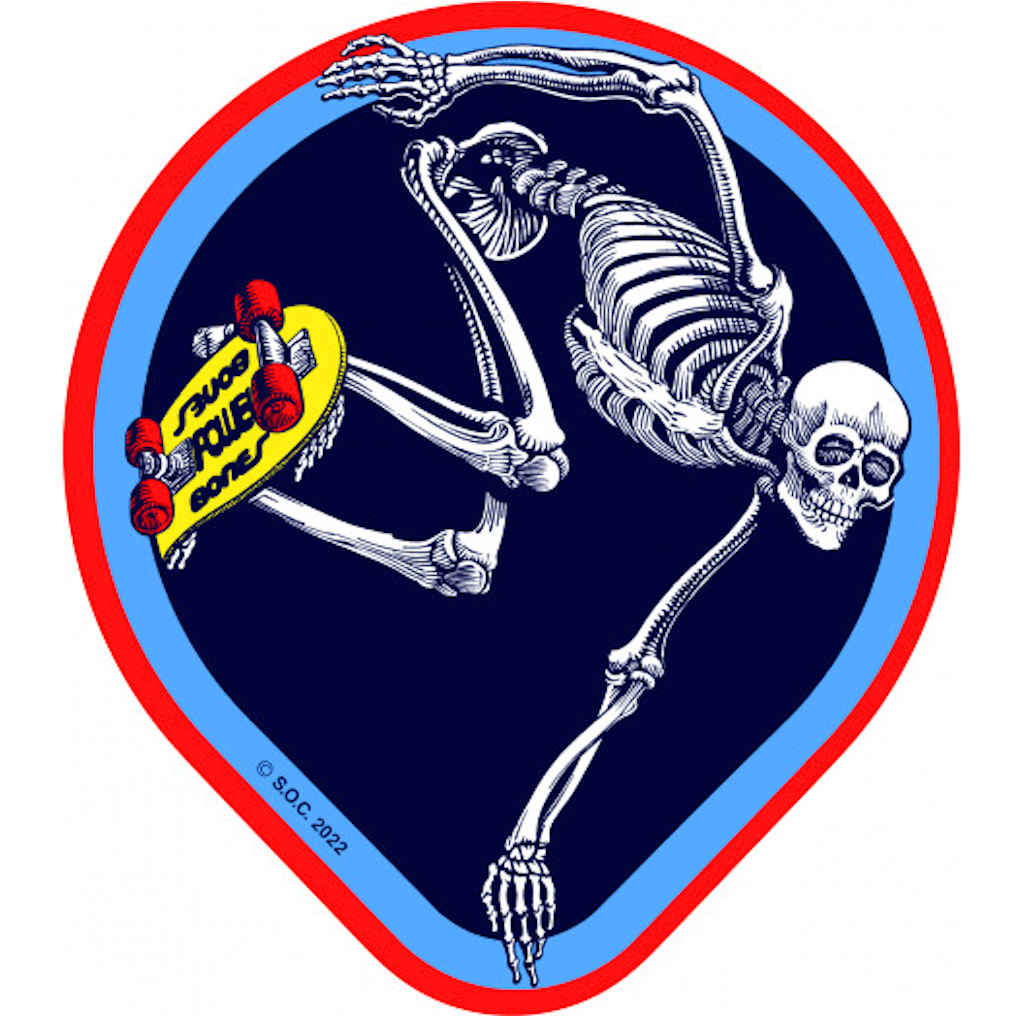Powell Peralta Sticker OG Skateboarding Skeleton