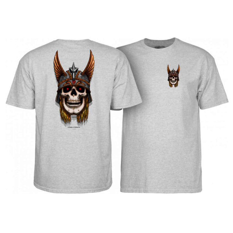 Powell Peralta Anderson Skull Tee Athletic Heather XL ONLY