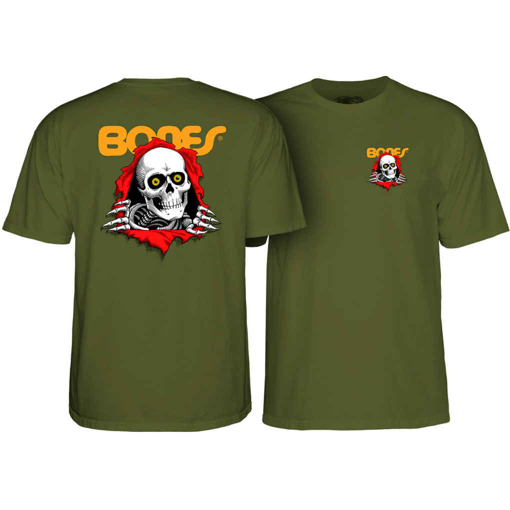 Youth Powell Peralta Ripper Tee Green