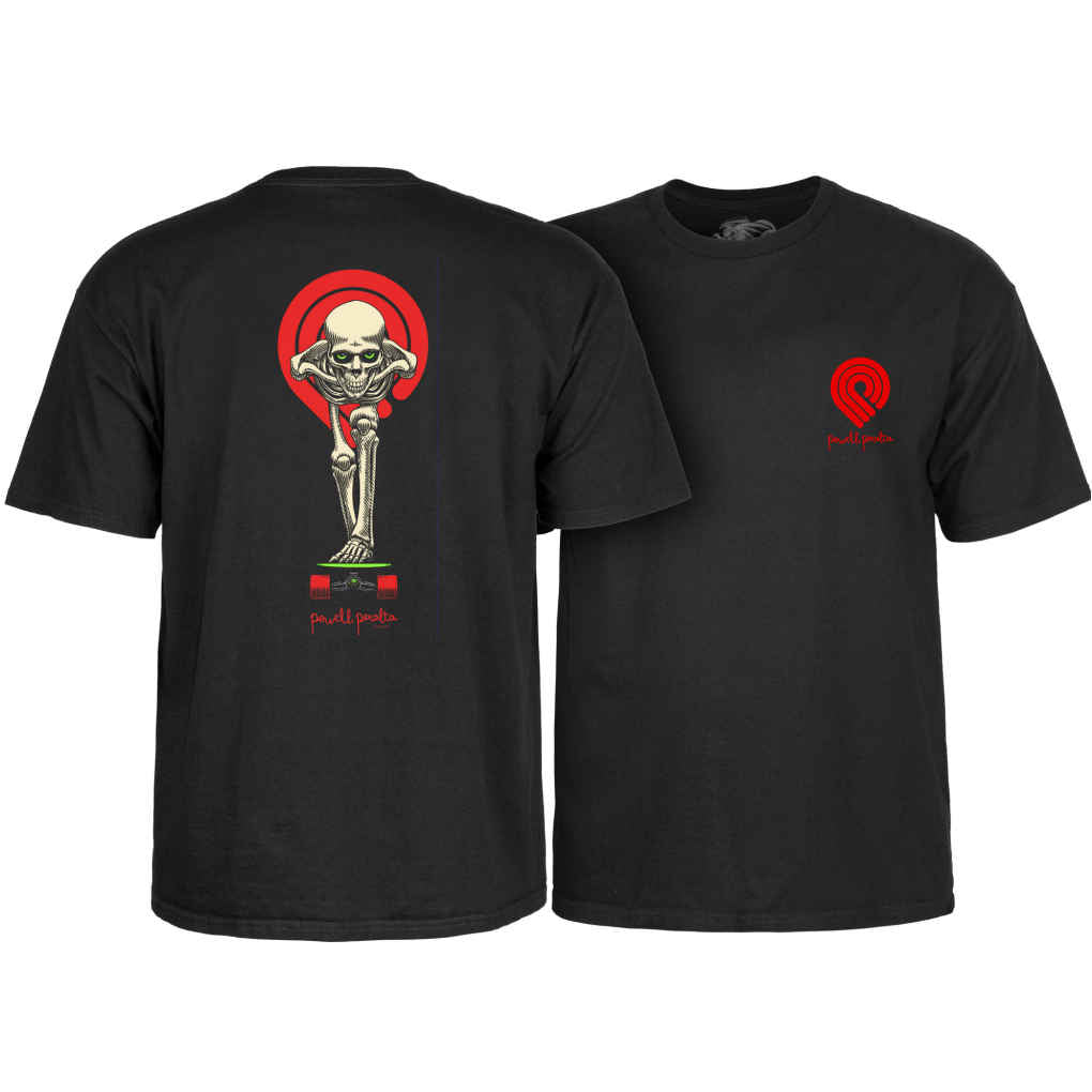 Powell Peralta Tucking Skeleton Tee Black