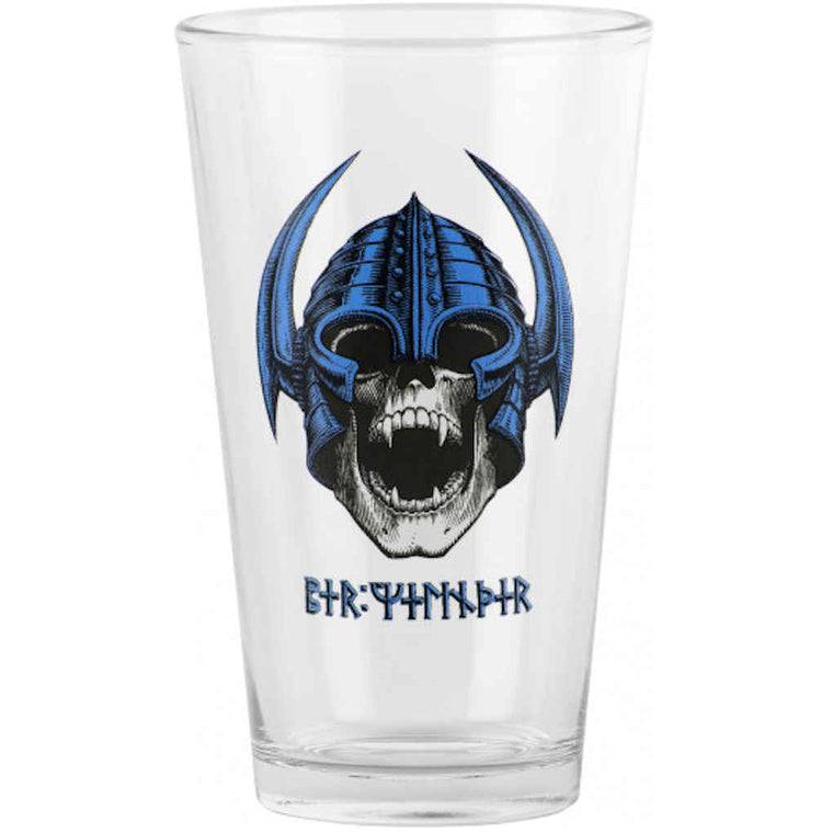 Powell Peralta Pint Glass Welinder Nordic Skull