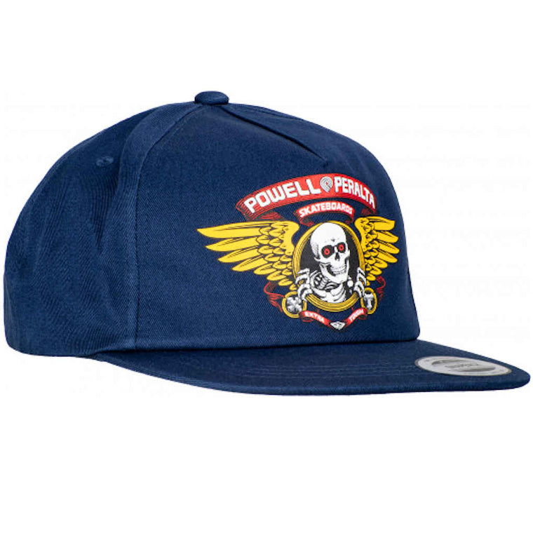 Powell Peralta Winged Ripper Snapback Navy