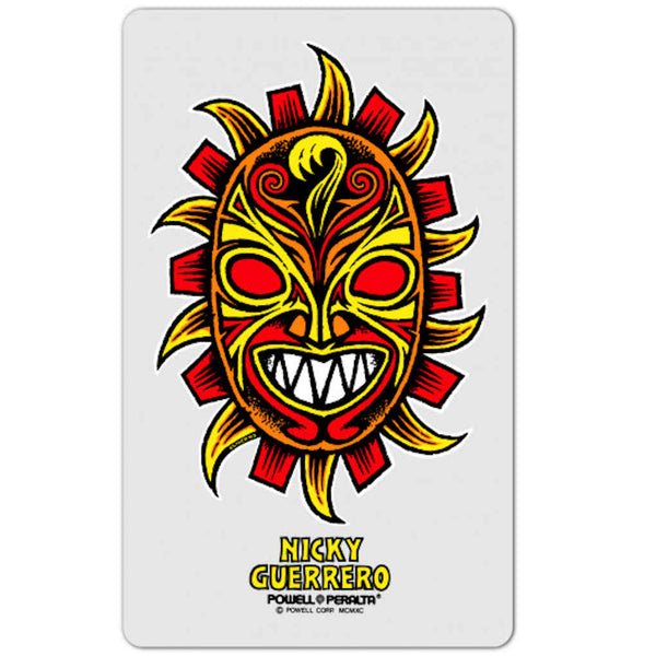 Powell Peralta Sticker Guerrero Mask