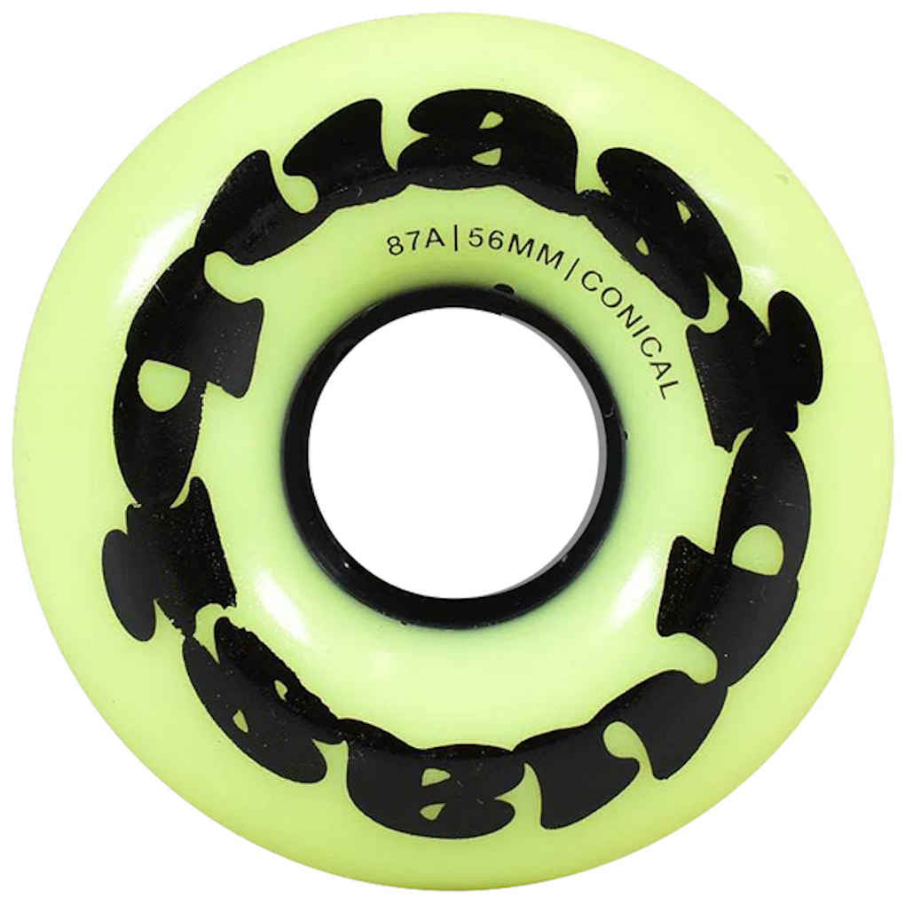 Quasi Ball Wheels Stoner Tennis Ball 87A 56mm Yellow