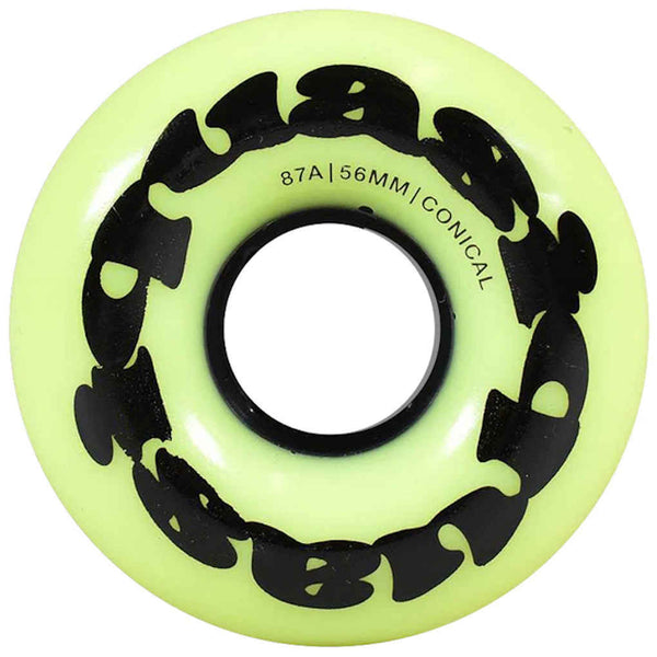 Quasi Ball Wheels Stoner Tennis Ball 87A 56mm Yellow