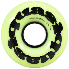 Quasi Ball Wheels Stoner Tennis Ball 87A 56mm Yellow