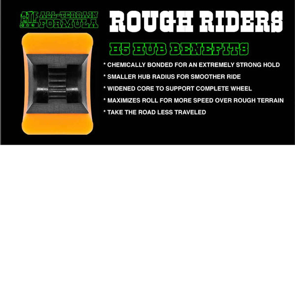 Bones ATF Rough Riders Runners 80A 56mm White