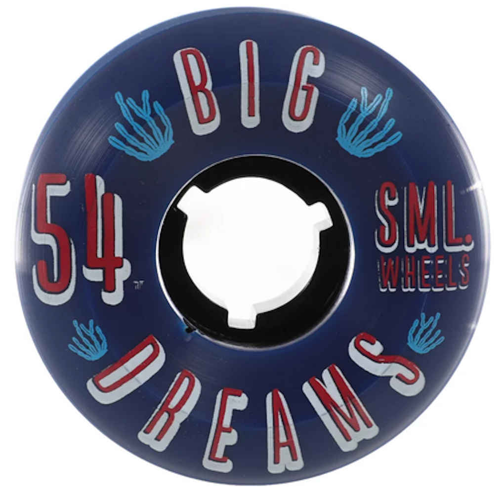 SML Wheels Big Dreams 92A 54mm Blue