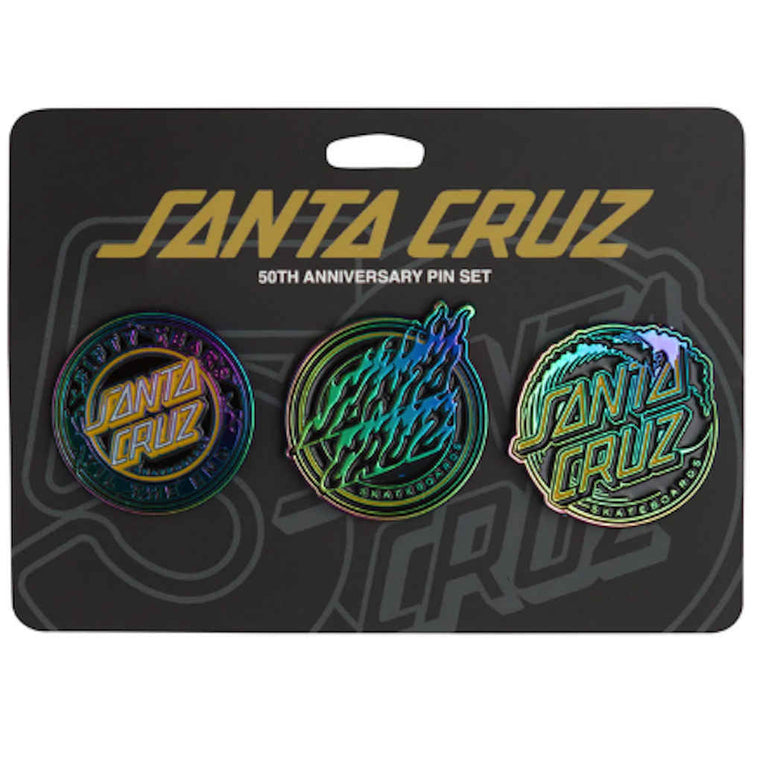 Santa Cruz Pin Set 50th Anniversary