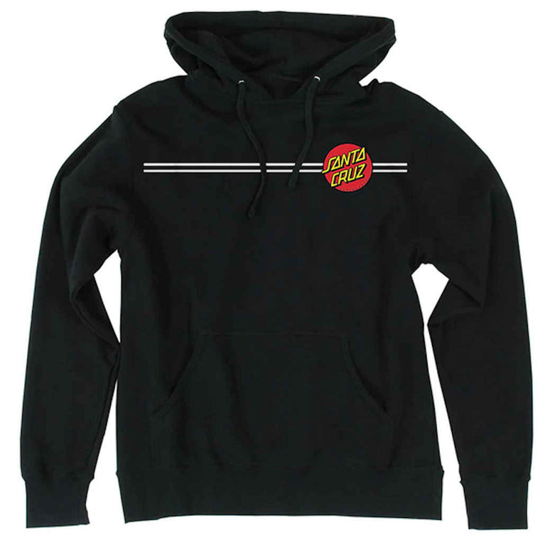 Santa Cruz Classic Dot Hoodie Black Small ONLY