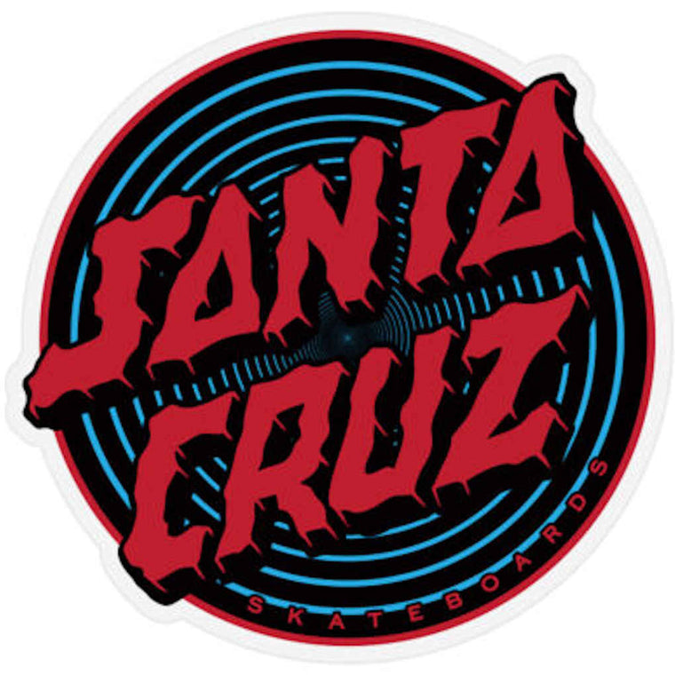Santa Cruz Depth Dot Sticker 4.125