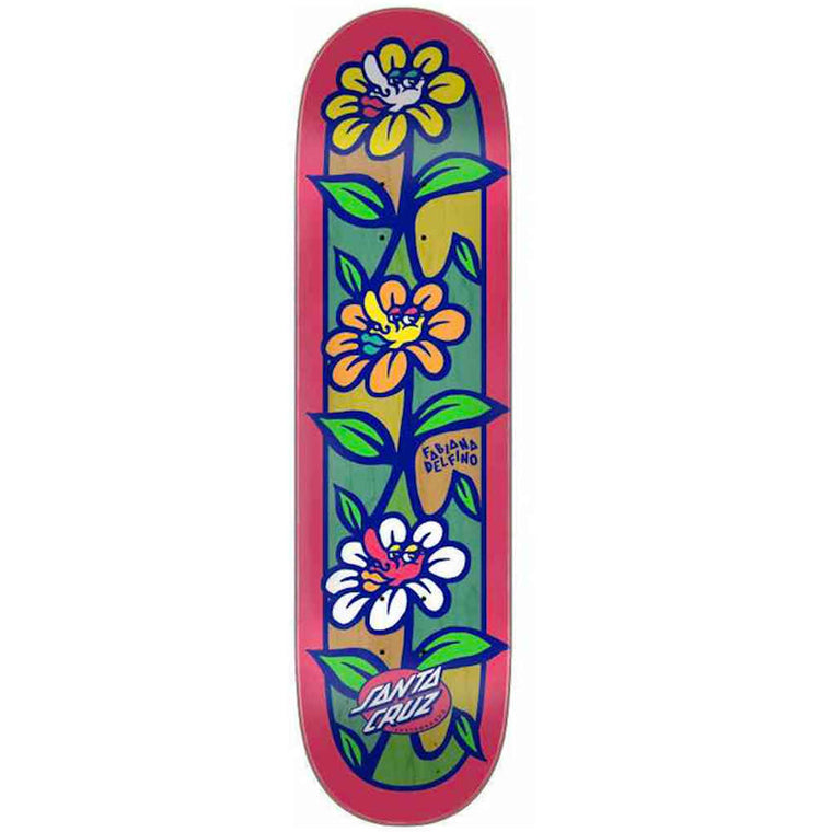 Santa Cruz VX Delfino Flower Crew 8.25