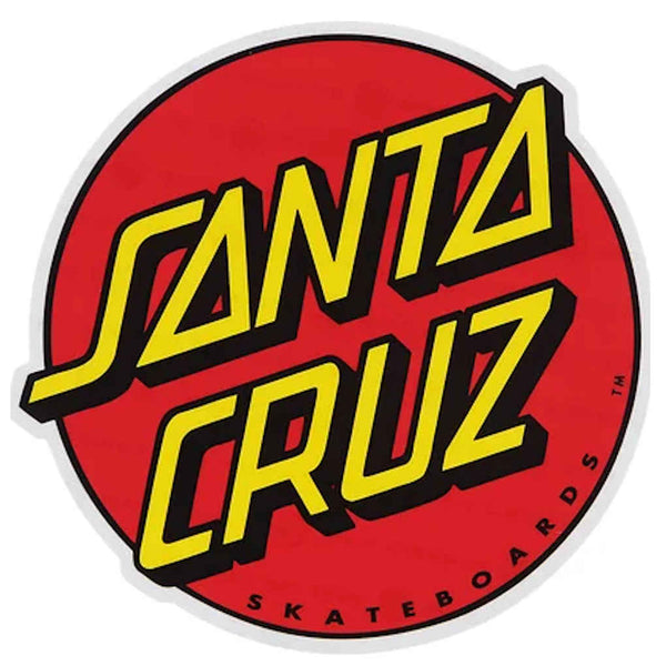 Santa Cruz Classic Dot Sticker 1" Small