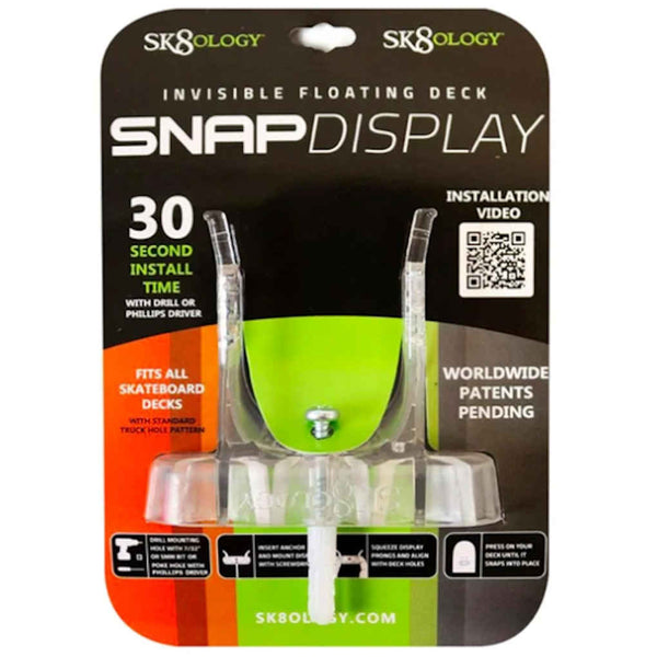 Sk8ology Snap Deck Display