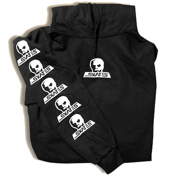 Skull Skates Hoodie Skull Logo Black Medium ONLY