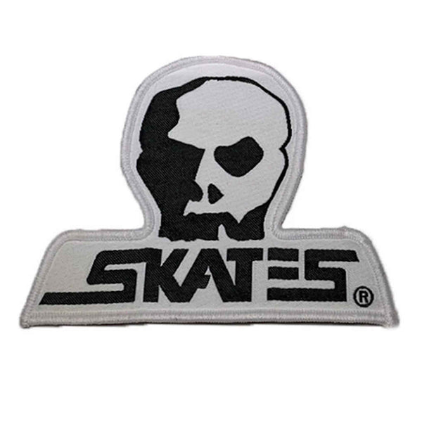 Skull Skates Patch Logo Diecut