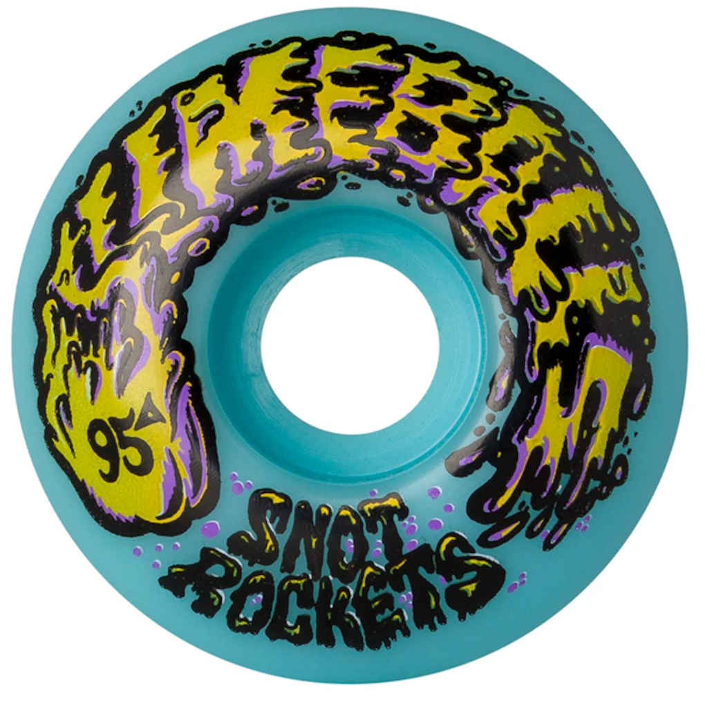 Slime Balls Wheels Snot Rockets Pastel 95A 53mm Blue