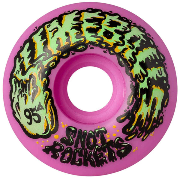 Slime Balls Wheels Snot Rockets Pastel 95A 54mm Pink