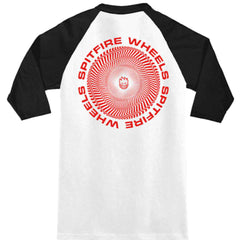 Spitfire Classic Vortex 3/4 Sleeve White Black Small ONLY