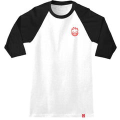 Spitfire Classic Vortex 3/4 Sleeve White Black Small ONLY
