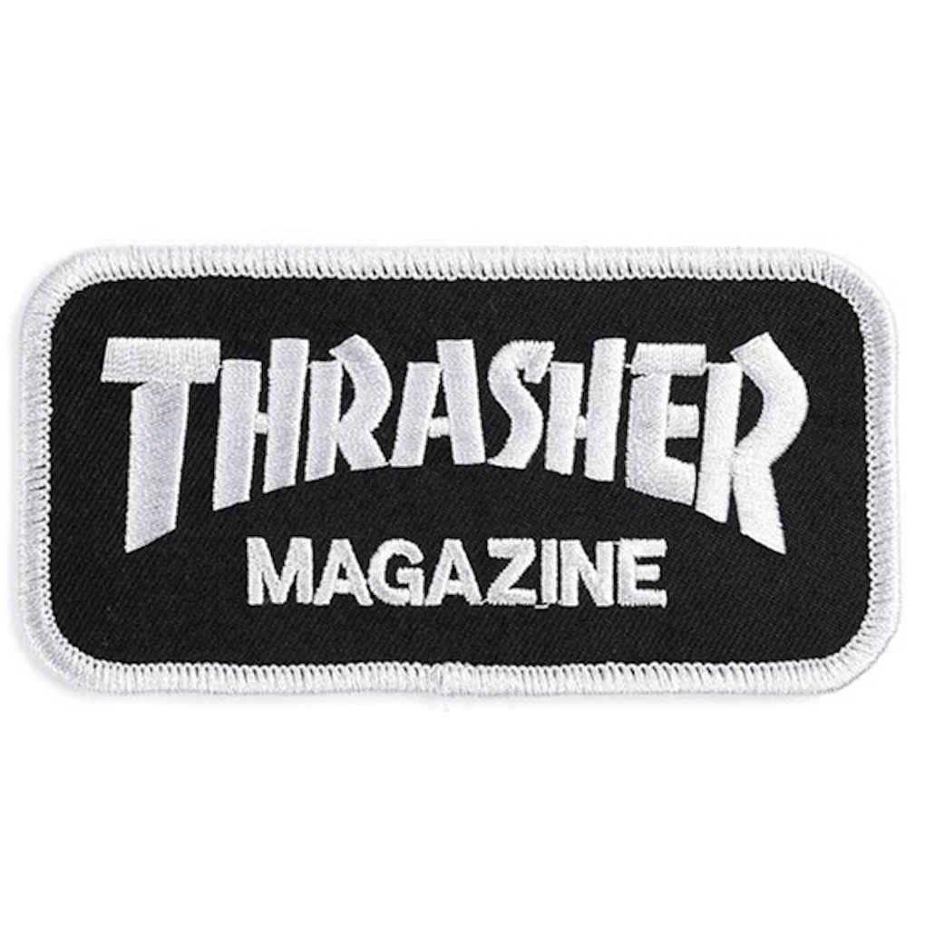 Thrasher Logo Patch Black