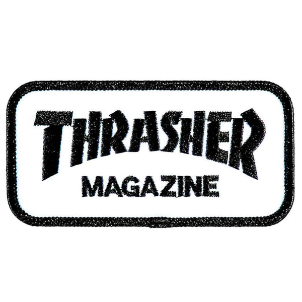 Thrasher Logo Patch White