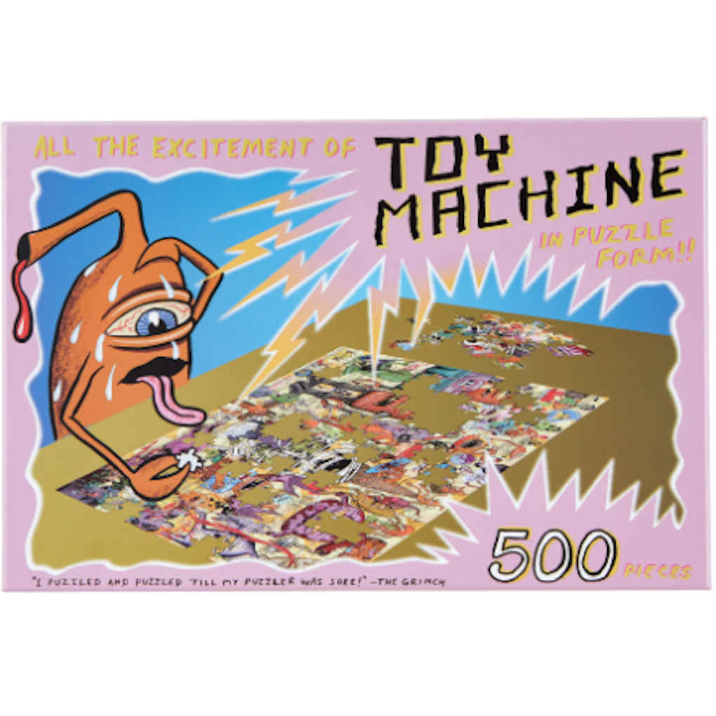 Toy Machine Closer Jigsaw Puzzle – Hammer Skateboard
