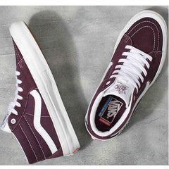 Vans Skate Grosso Mid Wrapped Wine Size 4 ONLY