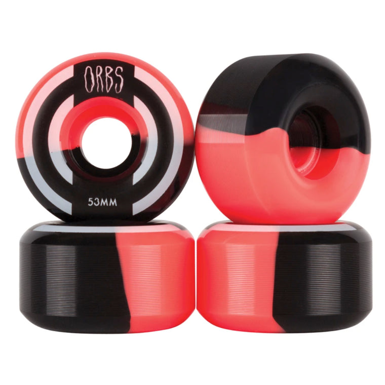 Orbs Wheels Apparitions Splits 99A 53mm Coral Black