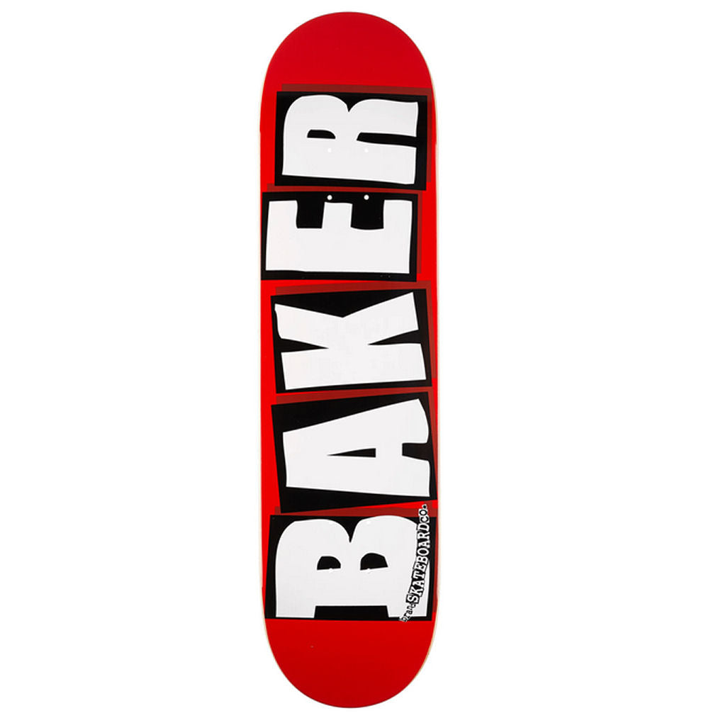 Baker Brand Logo White 8"
