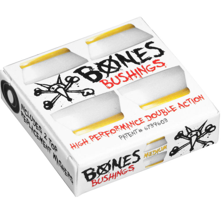 Bones Bushings 91A Medium White